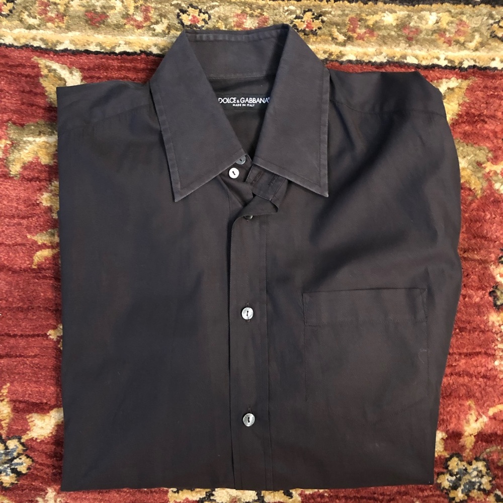 Dolce Gabbana Men’s dress shirt, brown